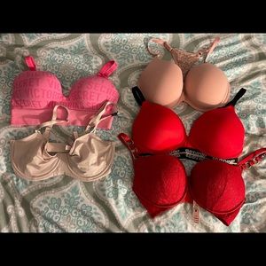 11 Victoria’s Secret & Pink bras Set 34DD